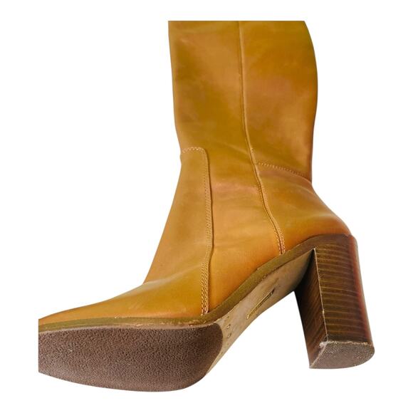 Louise et Cie Brown Heeled Boots - Picture 5 of 16